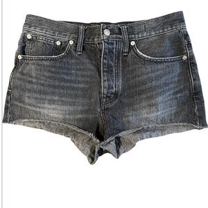 Madewell relaxed fit 100% cotton denim shorts